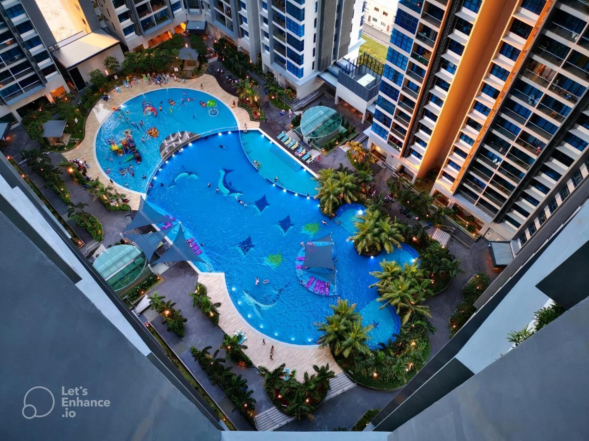 Atlantis Residences 1Br By 360 Home Малакка Экстерьер фото